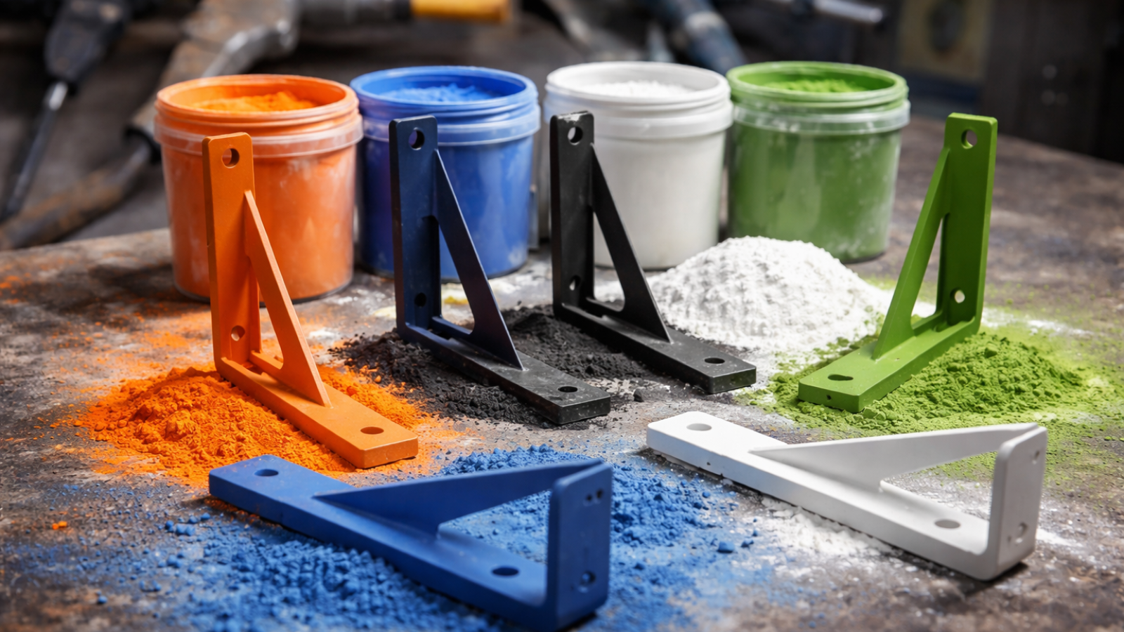 Farba proszkowa do Uchwytów Półek